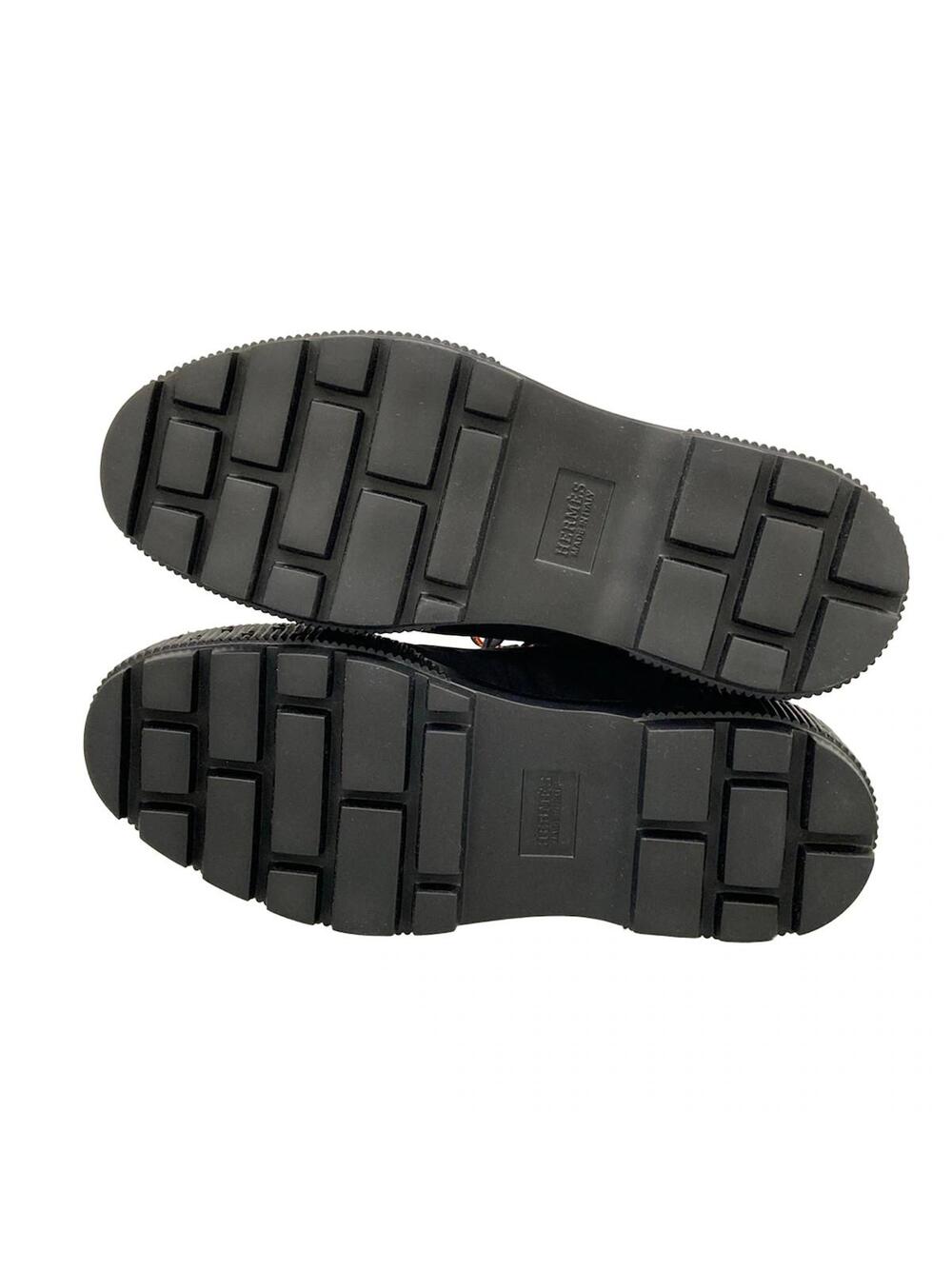 Hermes Fresh Black Nylon Rubber Women's #281285H10B - Picture 8 of 12